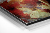 Elephant Brushed Aluminium Dibond Wall Art.