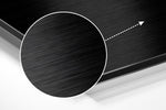 Flower Brushed Aluminium Dibond Wall Art.