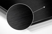 Flower Brushed Aluminium Dibond Wall Art.