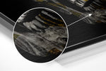 Skull Brushed Aluminium Dibond Wall Art.