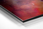 Fly in Space Brushed Aluminium Dibond Wall Art.