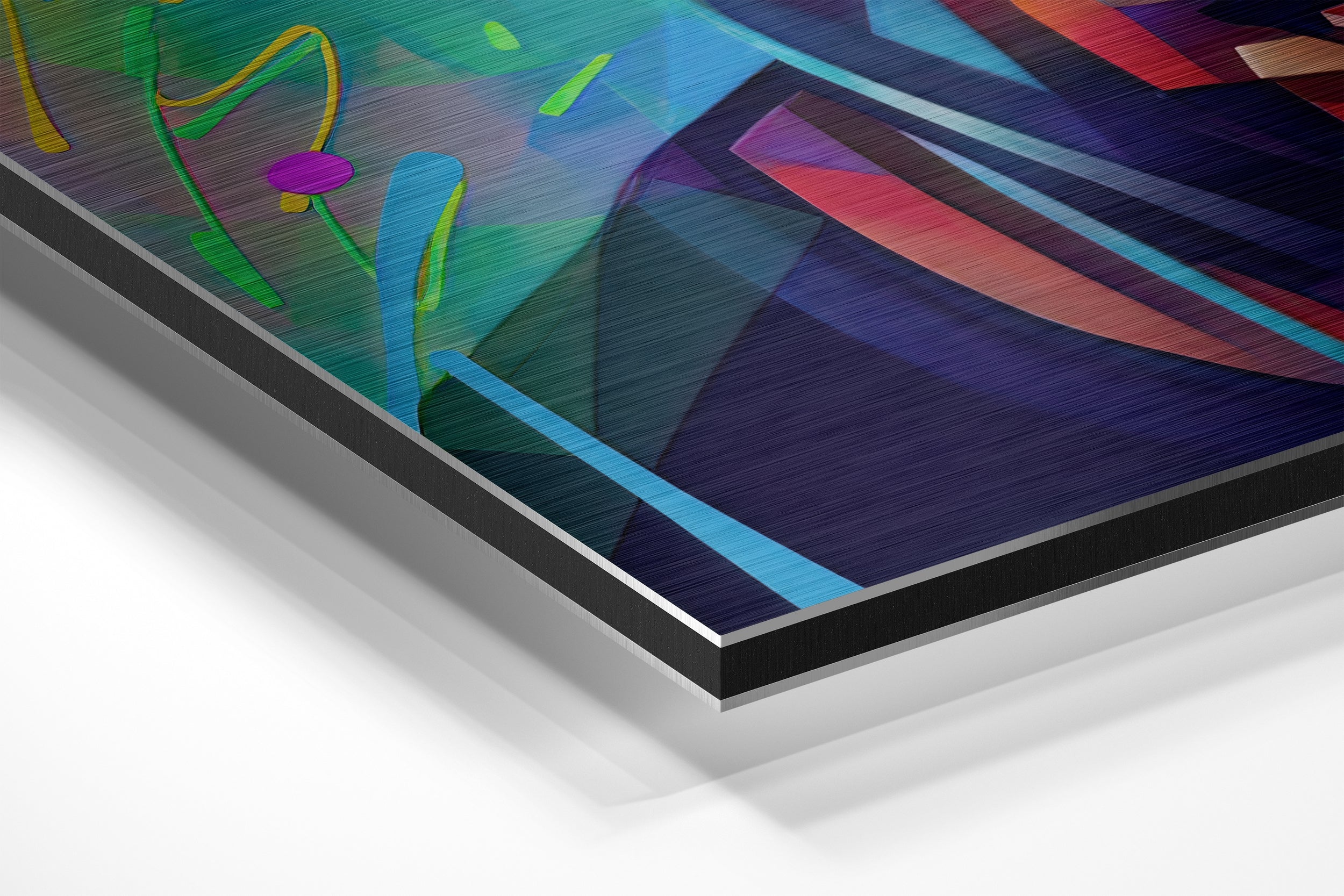 Dr. Dre Brushed Aluminium Dibond Wall Art.