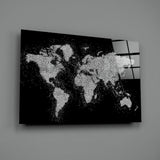 World Map Glass Art | Insigne Art Design