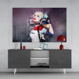 Harley Quinn Glass Art | Insigne Art Design