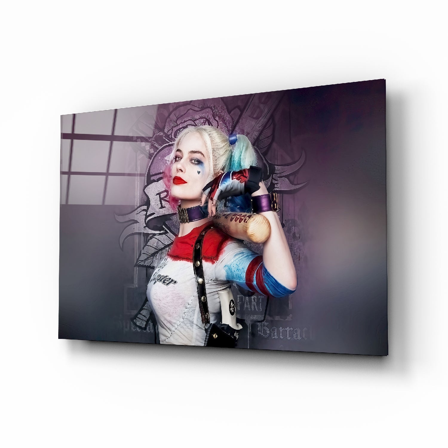 Harley Quinn Glass Art | Insigne Art Design