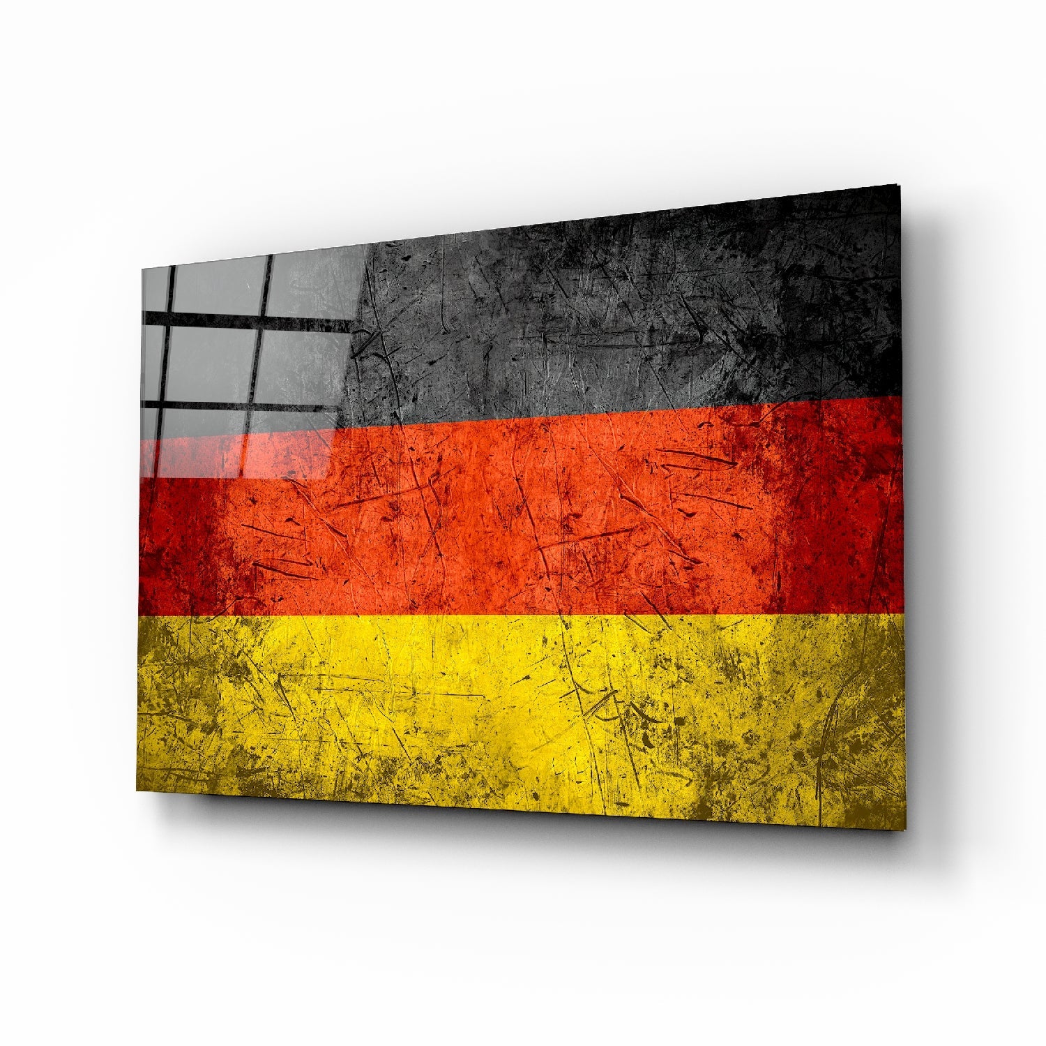 German Flag Glass Wall Art | Insigne Art Design
