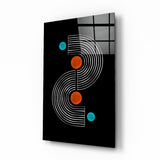 Pattern Glass Wall Art | Insigne Art Design