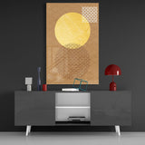 Shadow of the Sun  Glass Wall Art | Insigne Art Design