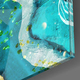 Marble Waves Glass Wall Art | Insigne Art Design