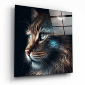 Cat Glass Wall Art  || Designers Collection | Insigne Art Design.