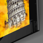 City Landmarks close-up showing Big Ben, Eiffel and Pisa panels