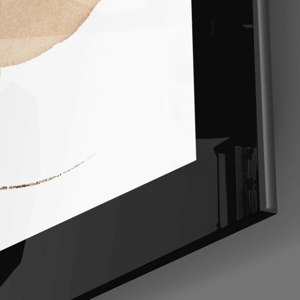 Abstract Modernity Glass Wall Art.