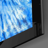 Blue Tie Dye close-up showing cobalt vortex and ivory bursts