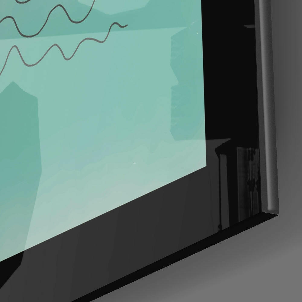 Windy Sea Glass Wall Art.