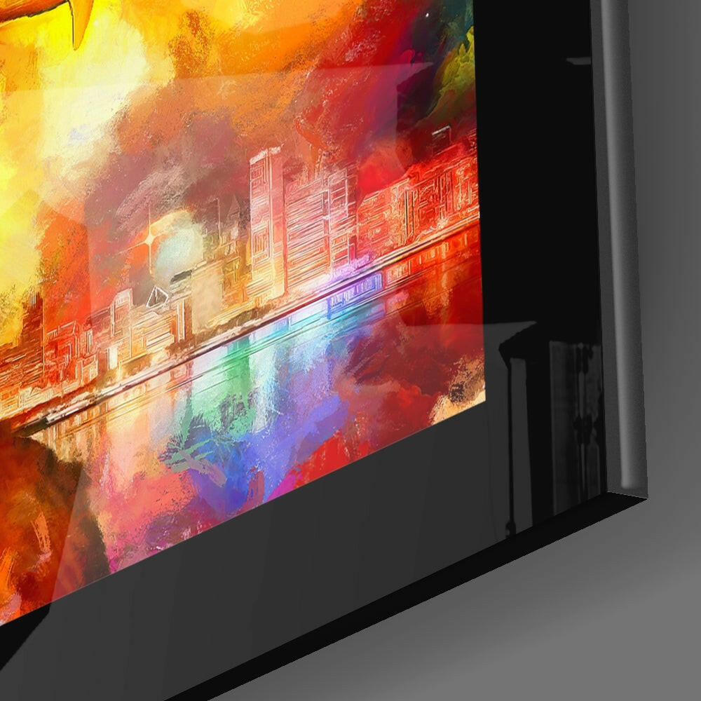 Eagle Glass Wall Art.