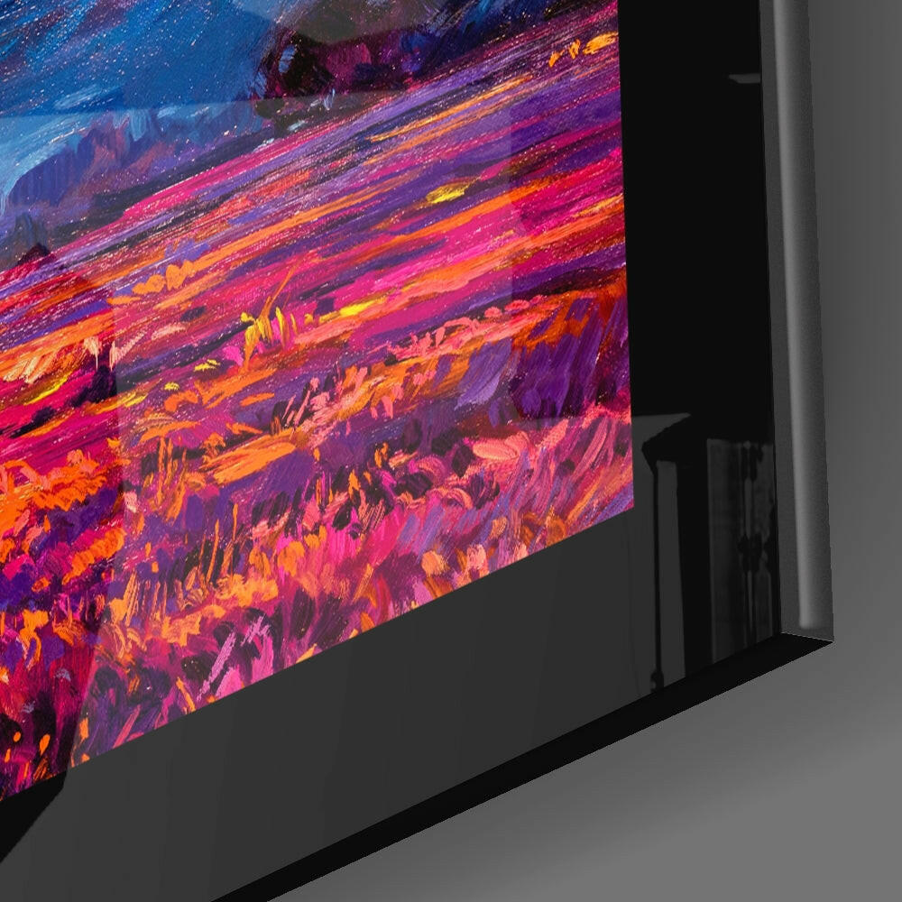 Mill Glass Wall Art in the Field.