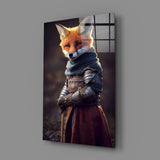The Fox Glass Wall Art || Designer Collection | Insigne Art Design