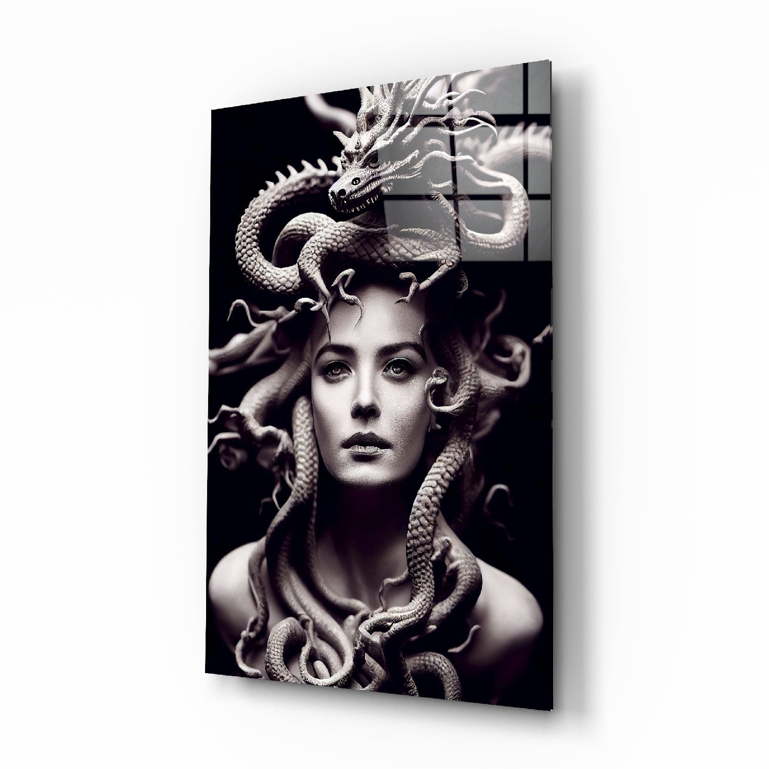 Medusa Glass Art  || Designer Collection | Insigne Art Design