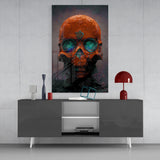 Skull Glass Art  || Designer Collection | Insigne Art Design