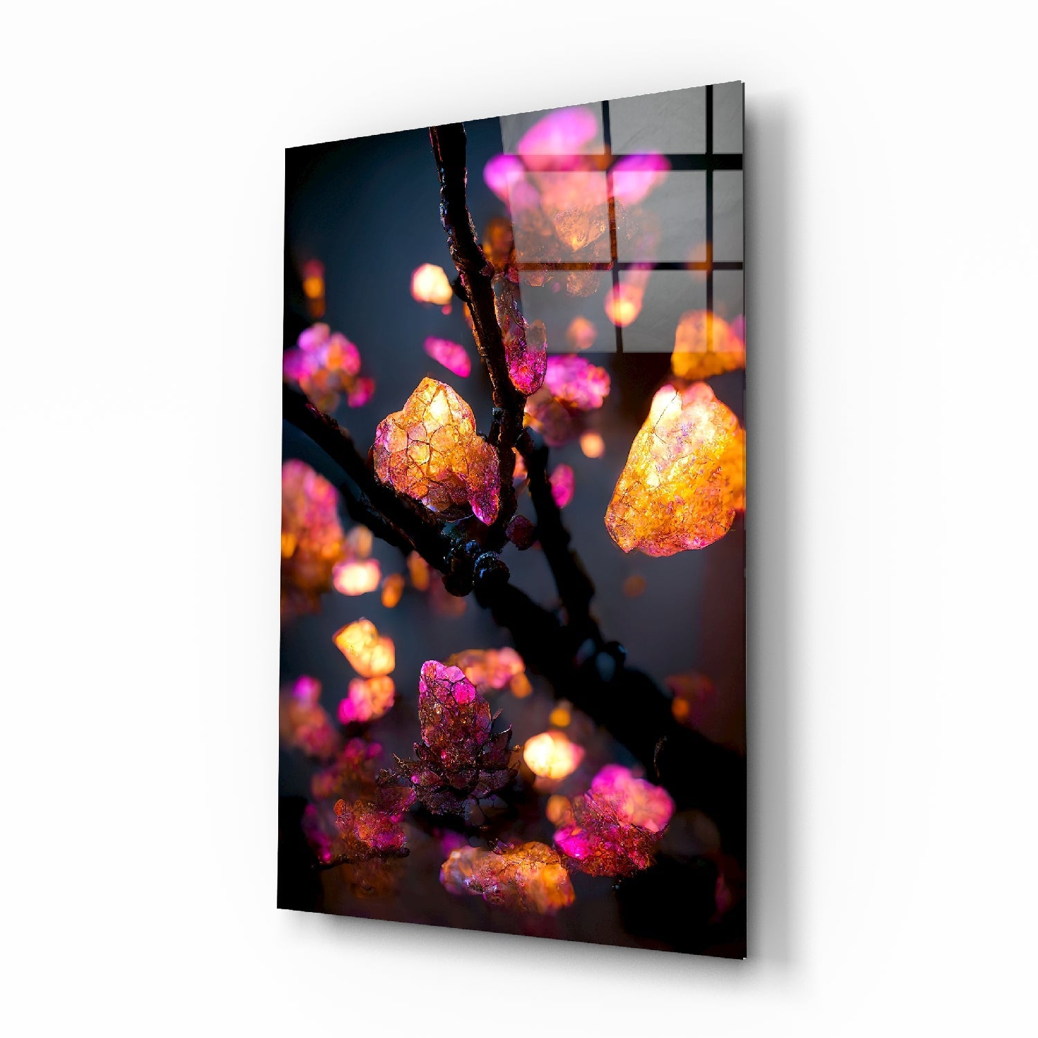 Fire Blooms Glass Art  || Designer Collection | Insigne Art Design