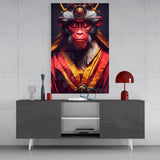 Ape King Glass Wall Art  || Designer Collection | Insigne Art Design