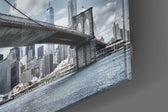 Brooklyn Bridge Glass Wall Art.