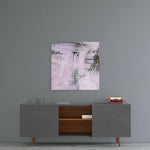 Abstract Glass Wall Art.