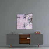 Abstract Glass Wall Art.