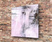 Abstract Glass Wall Art.