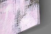 Abstract Glass Wall Art.