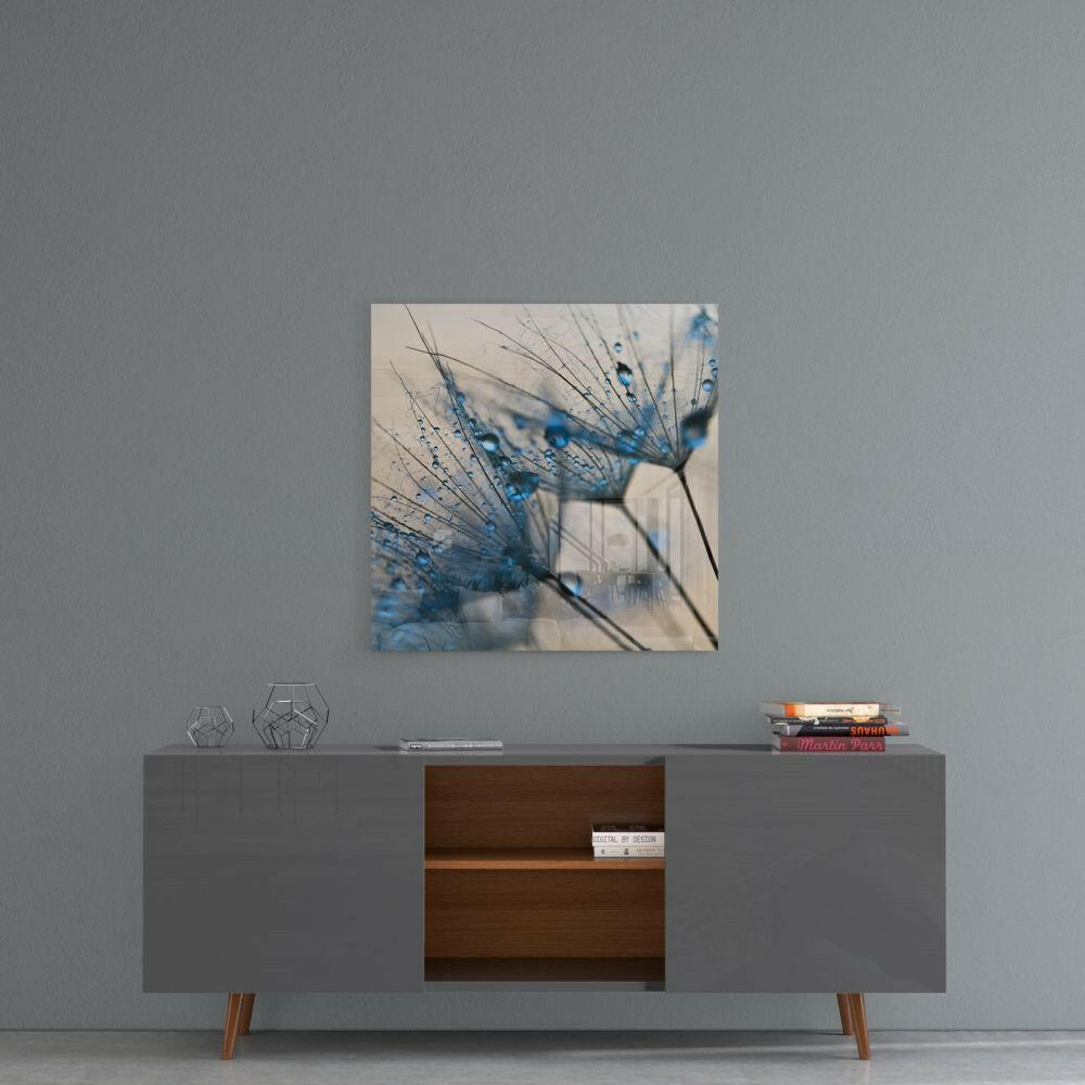 Flower Glass Wall Art.