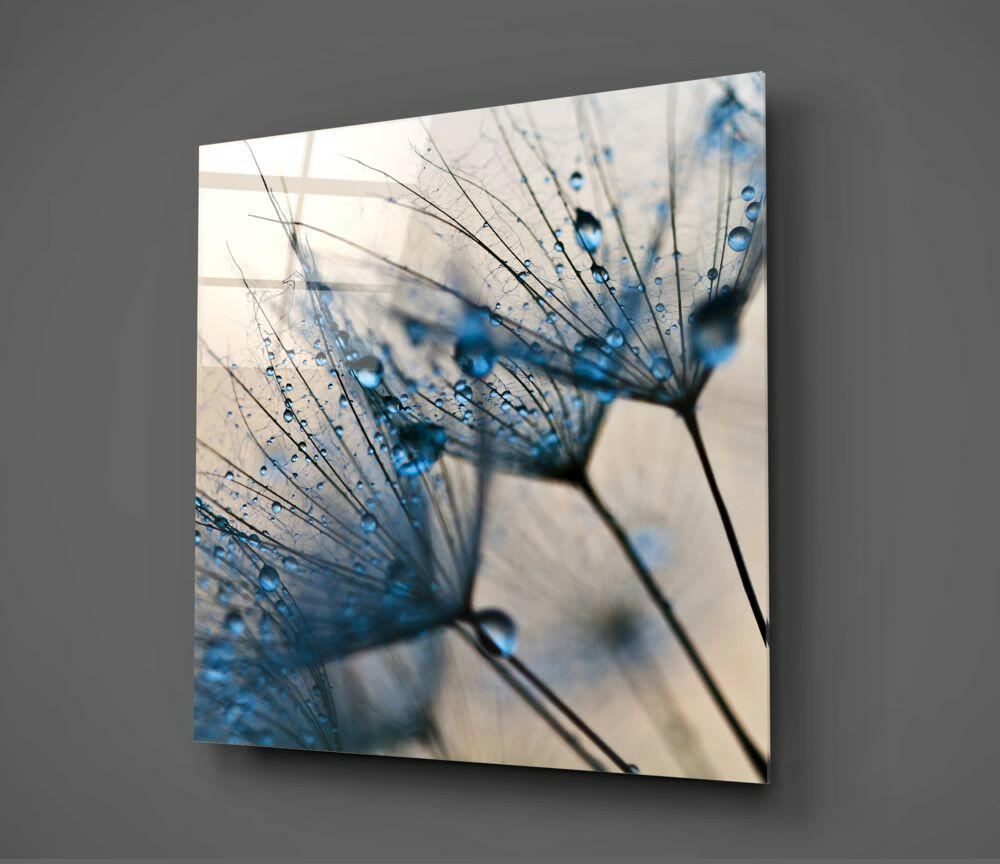 Flower Glass Wall Art.