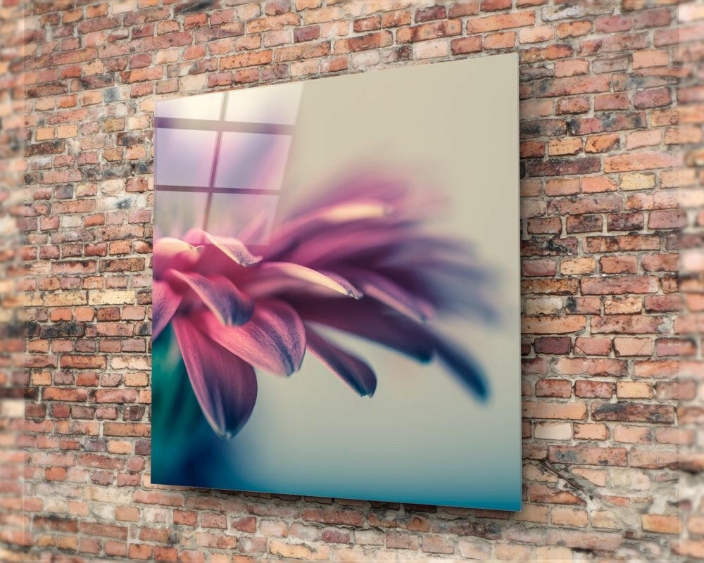 Flower Glass Wall Art.