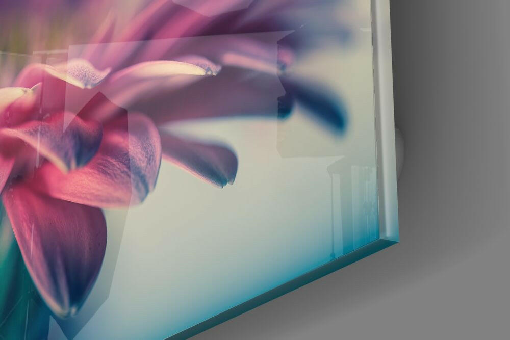 Flower Glass Wall Art.
