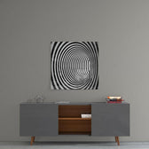 illusion Glass Wall Art.