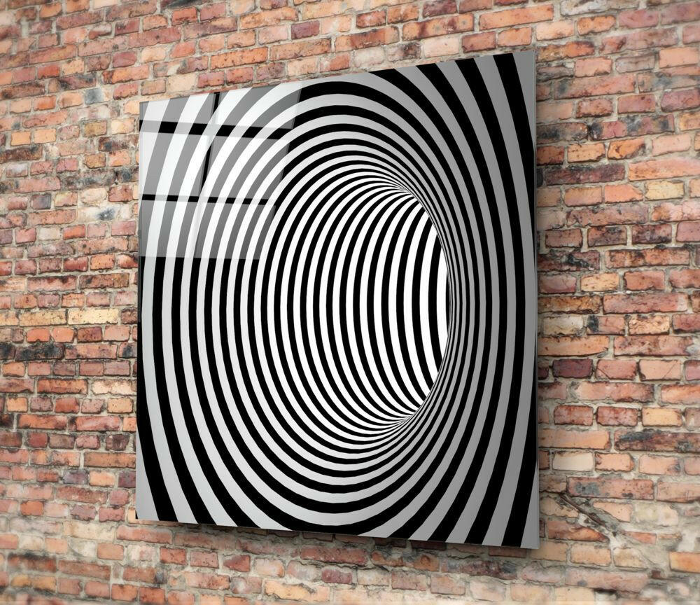 illusion Glass Wall Art.
