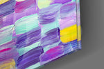 Abstract Glass Wall Art.