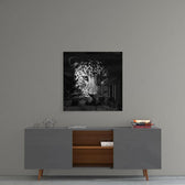 Leopard Glass Wall Art.