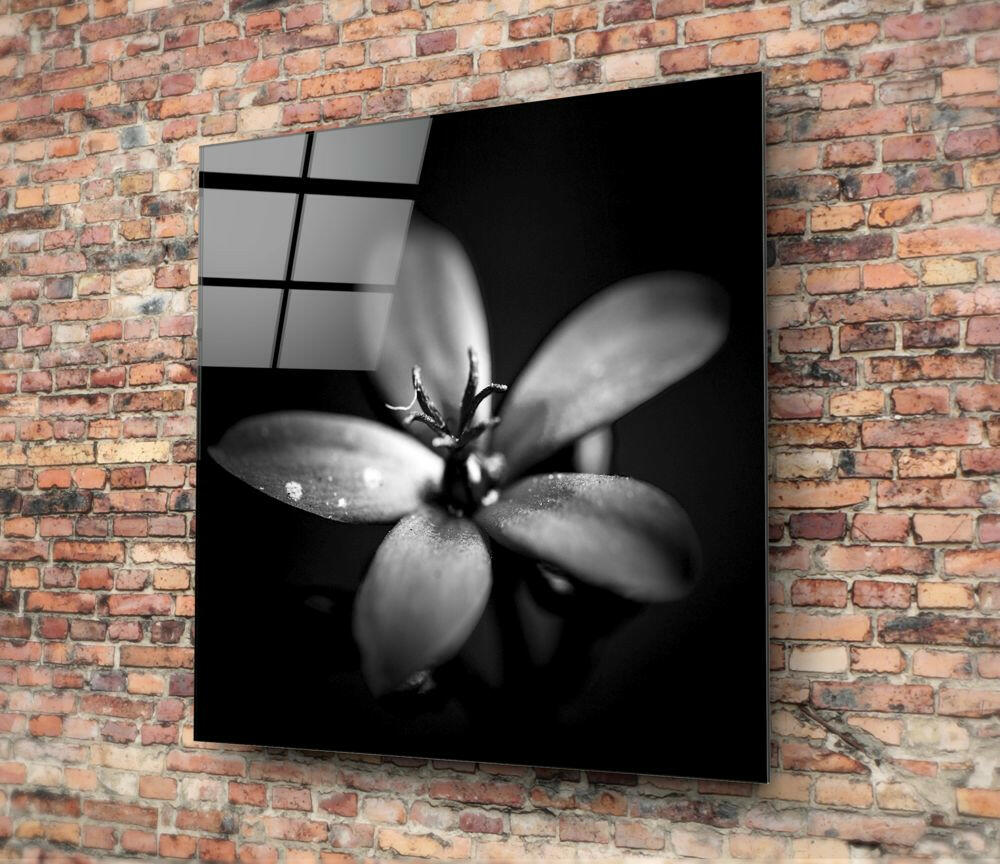 Flower Glass Wall Art.