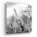 New York Glass Wall Art.