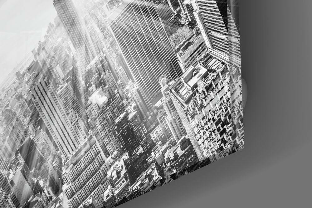 New York Glass Wall Art.