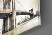 Brooklyn Bridge Glass Wall Art.