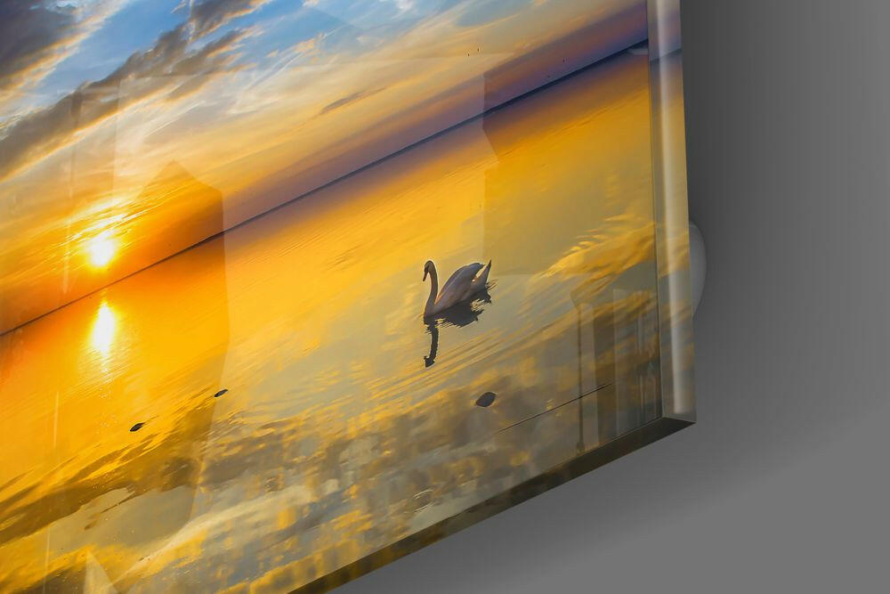 Sunset Glass Wall Art.