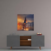 Galata Tower Glass Wall Art.