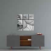 Flower Glass Wall Art.