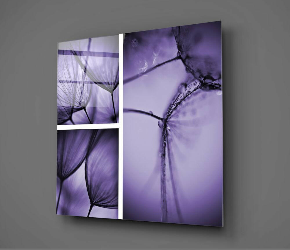 Flower Glass Wall Art.