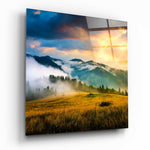 Valley Glass Wall Art.