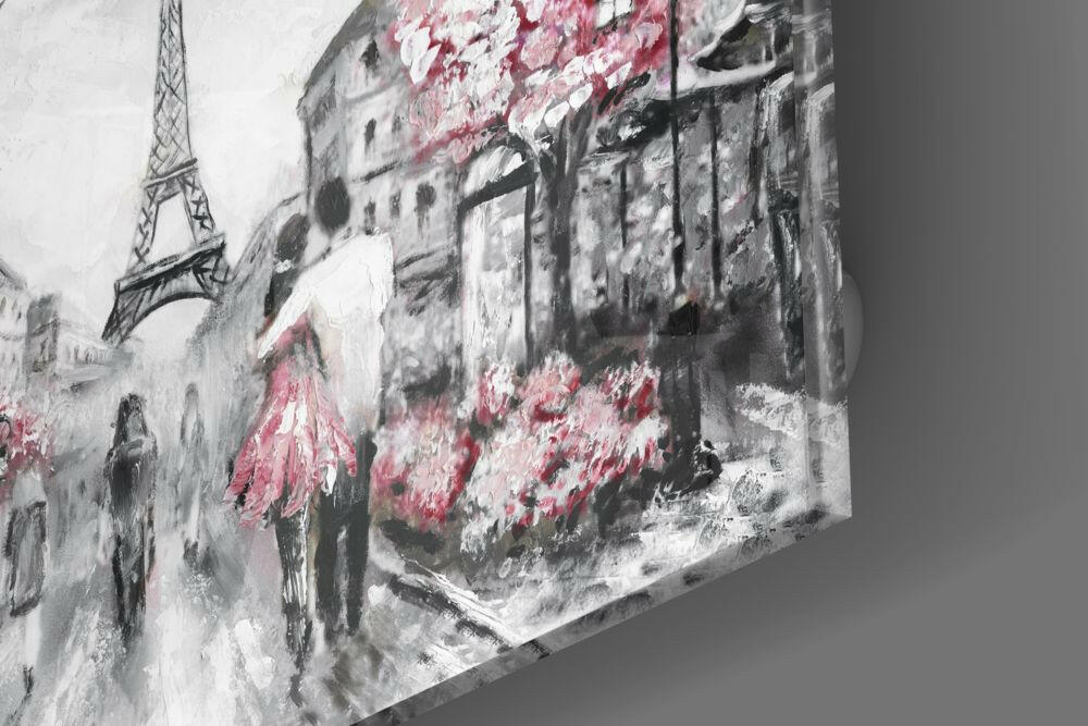 Paris Glass Wall Art.