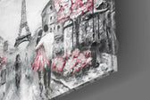 Paris Glass Wall Art.
