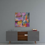 Abstract Art Glass Wall Art.